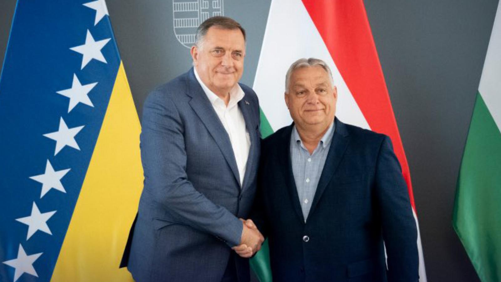 Orbán egy újabb elítélt politikus – Milorad Dodik – mellett állt ki