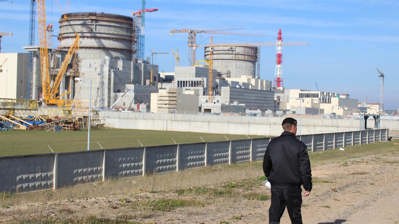 Az első belarusz atomerőmű építése 2018-ban 