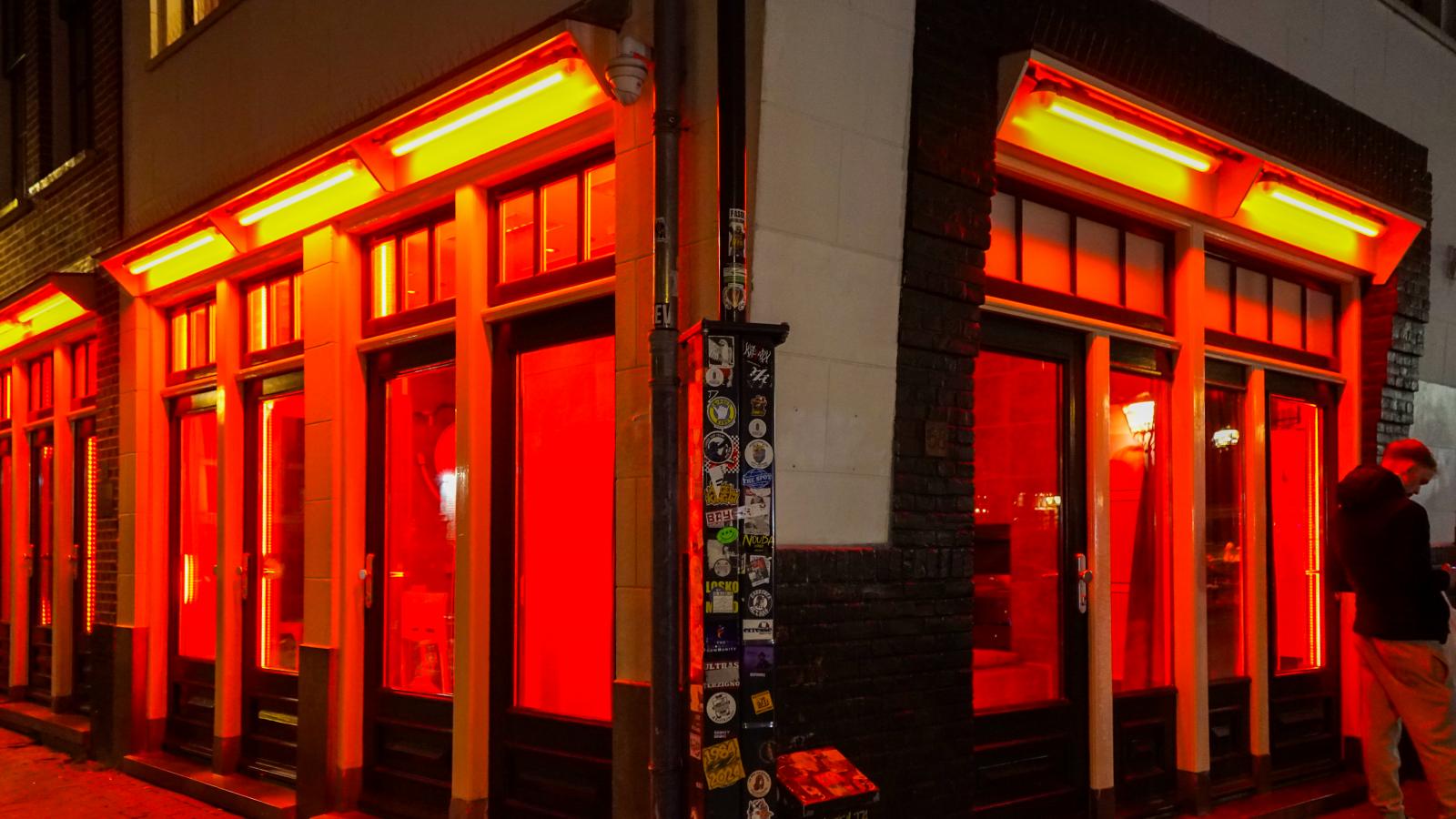 Az amszterdami vöröslámpás negyed. Képünk illusztráció.