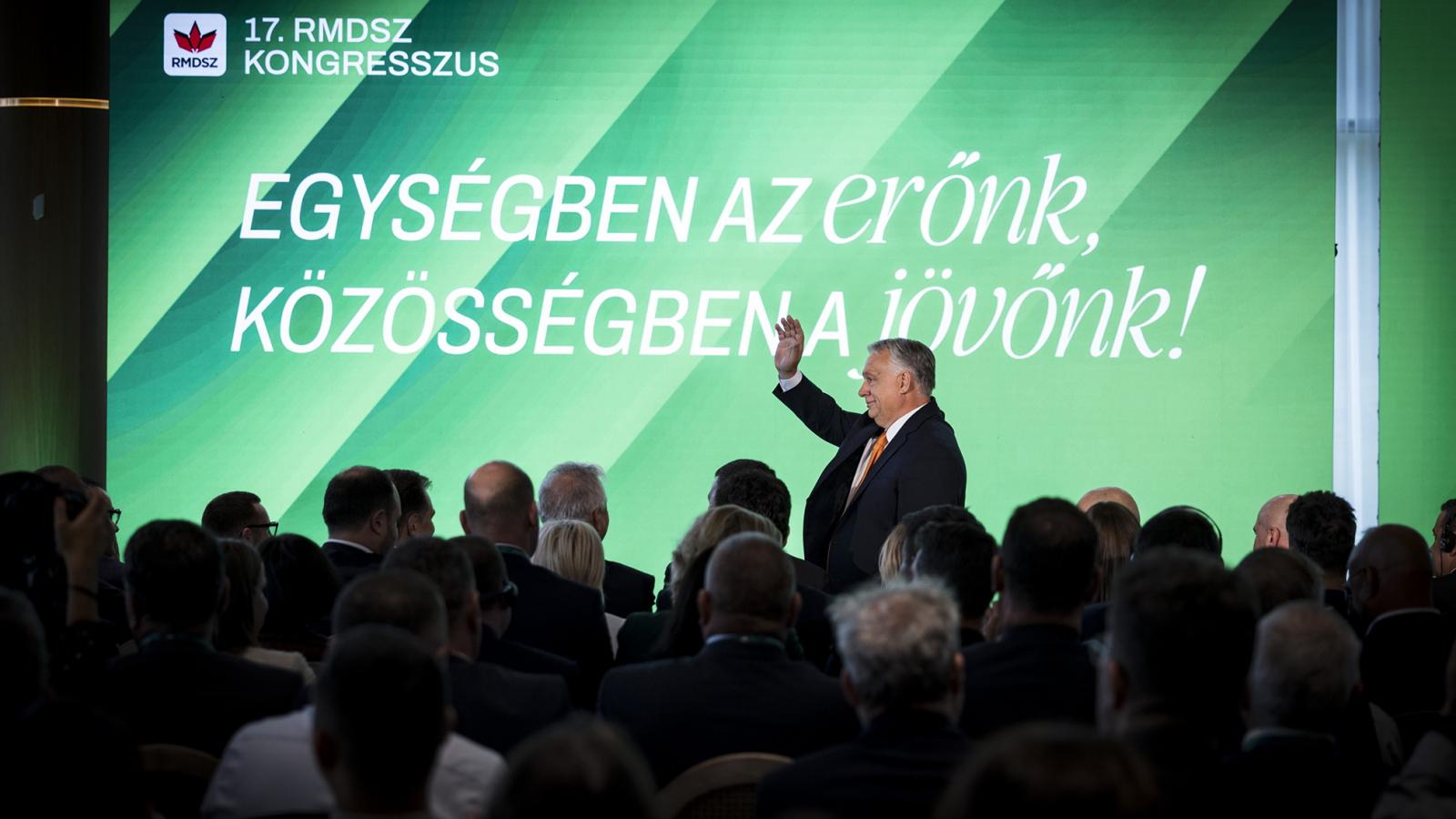 Orbán Viktor udvarolt a romániai magyar szavazóknak