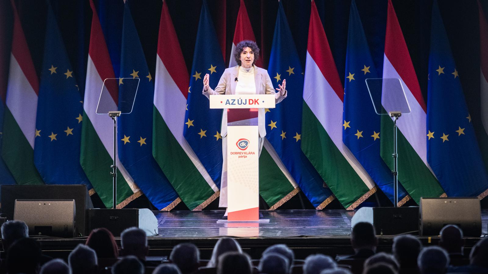 Dobrev Klára beszél. A párt már benyújtotta a javaslatát