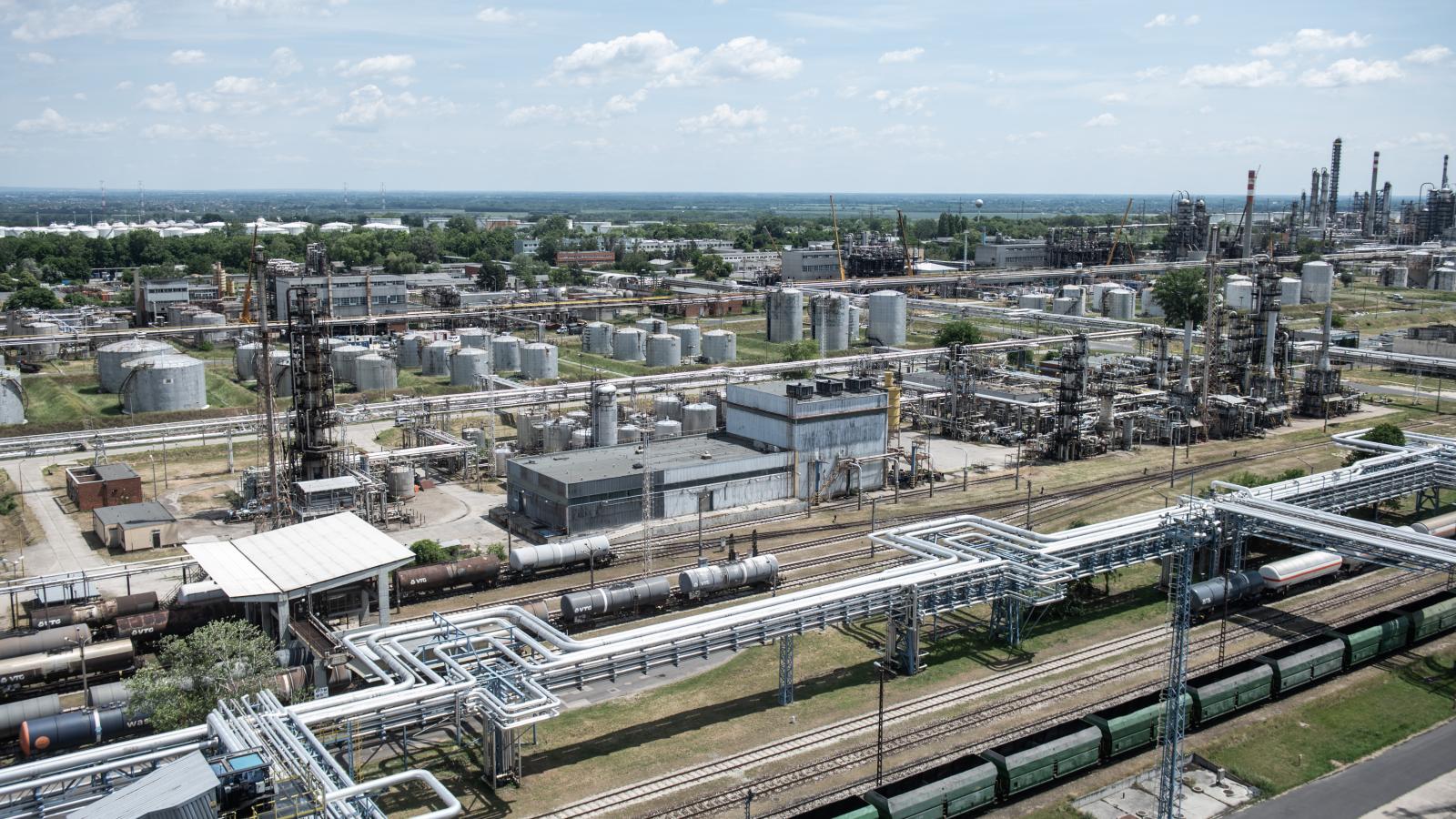 MOL Százhalombattai Kőolajfinomító 2022-ben
