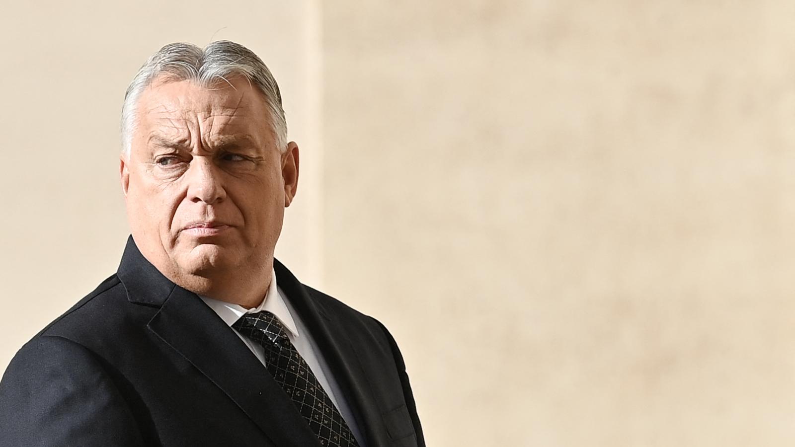 Orbán Viktor 2025. október 27-én Vatikánban