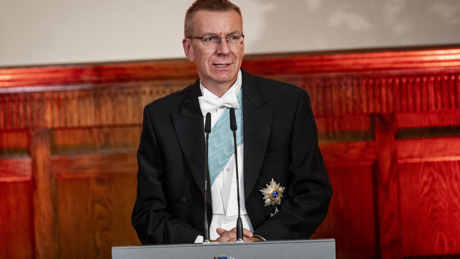 Edgars Rinkevics államfő