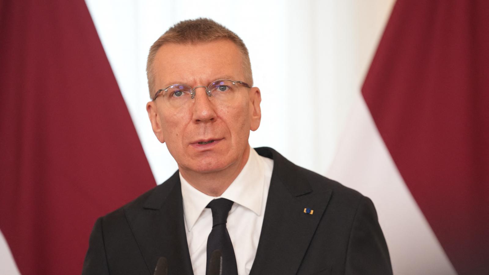 Edgars Rinkevics lett elnök