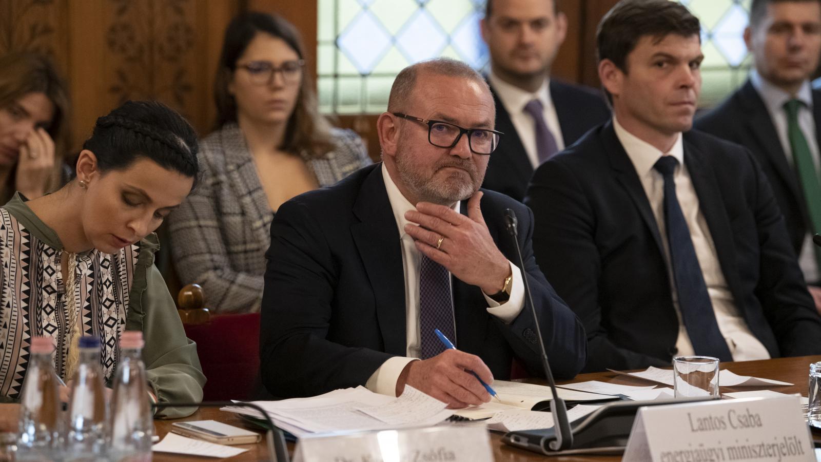 Lantos Csaba energiaügyi miniszter