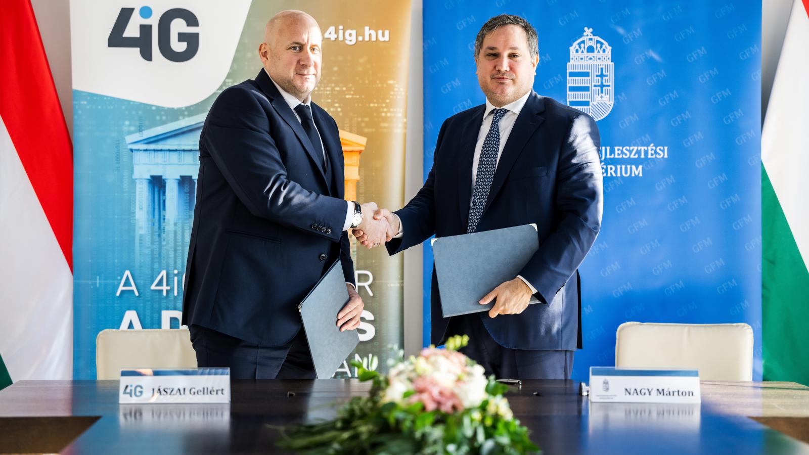 Jászai Gellért és Nagy Márton két évvel ezelőtt kötöttek együttműködési megállapodást