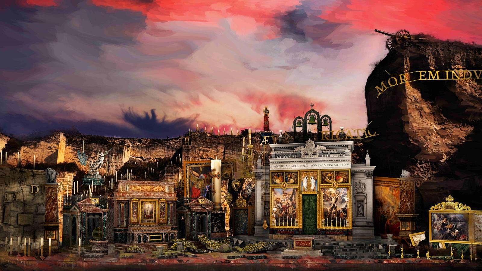 Az előadás színpadképe a barokk Rómába kalauzolja el majd a nézőt