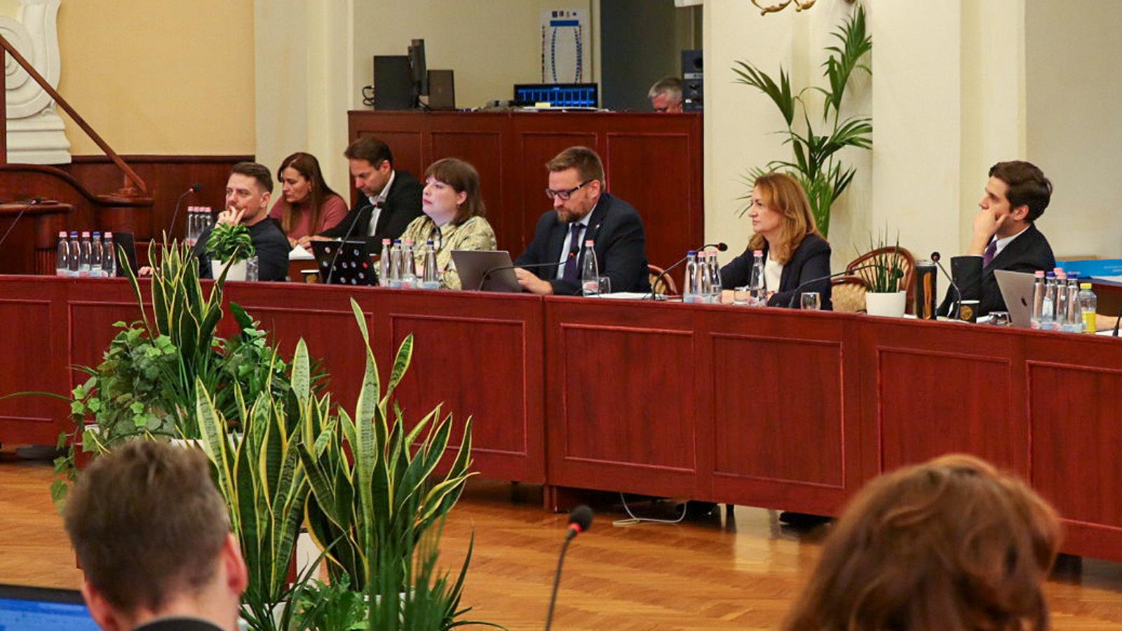 A Tisza Párt frakciója a fővárosi közgyűlés november 26-i ülésén