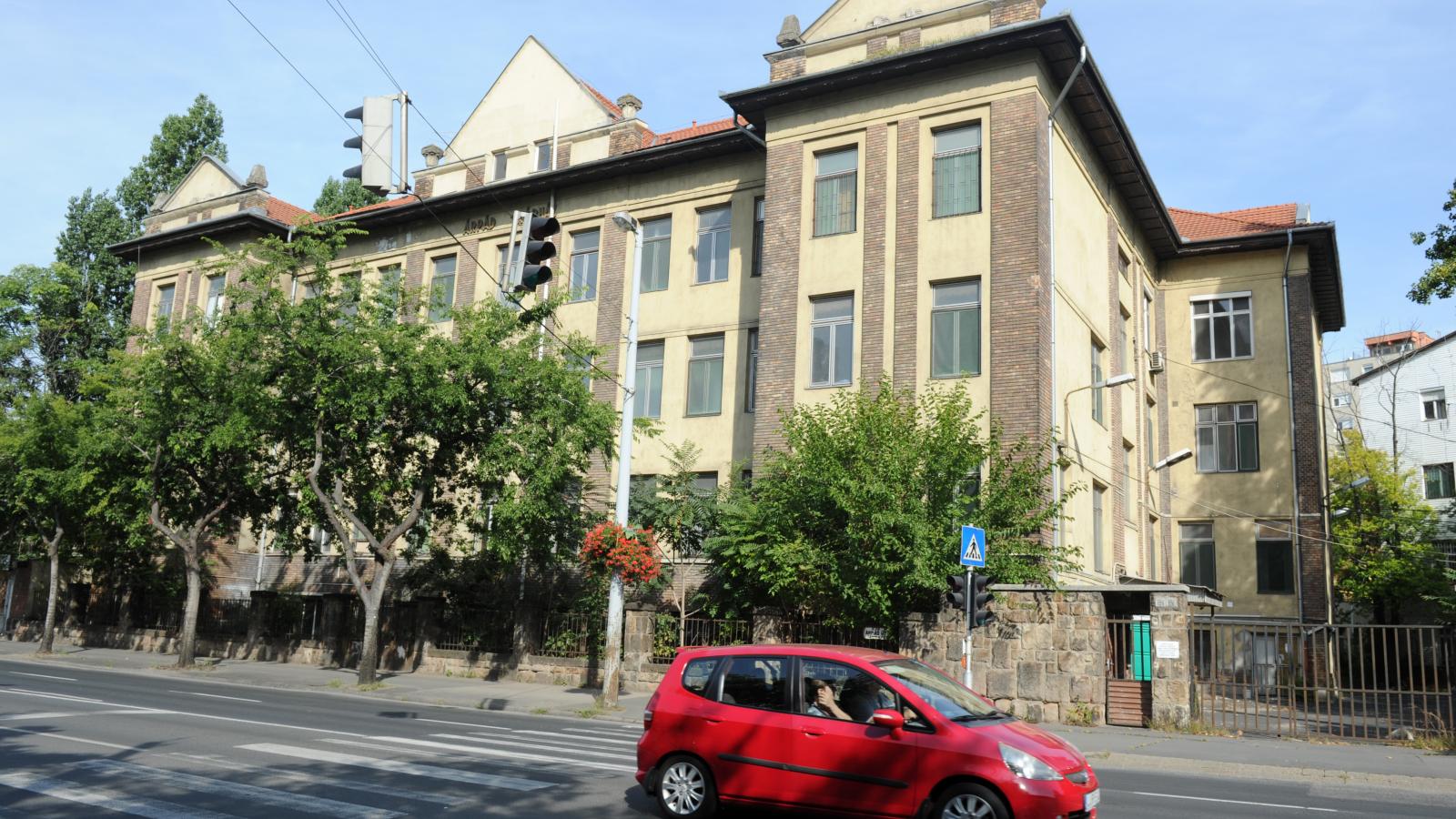 Az egykori Árpád kórház épülete.