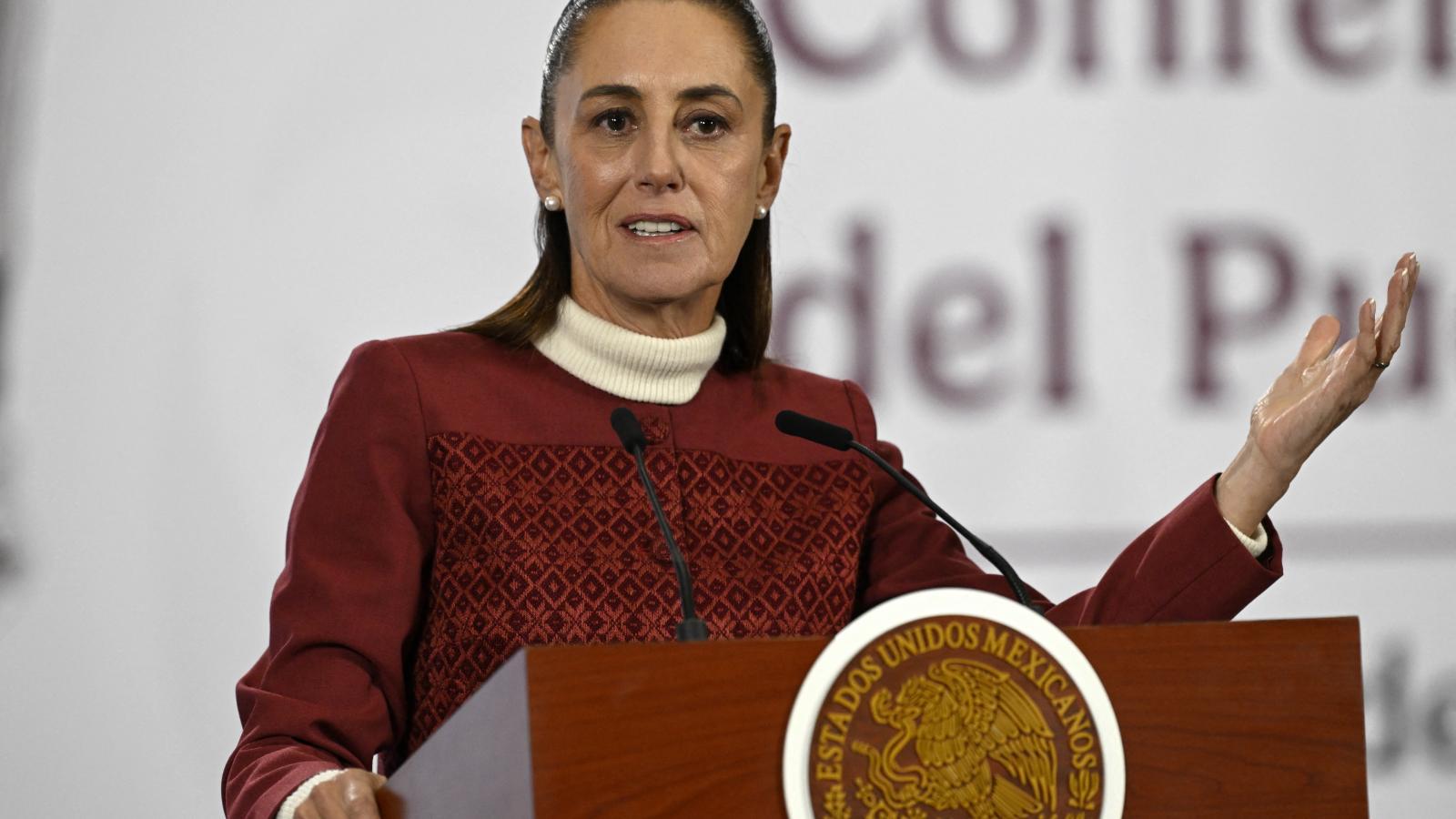 Claudia Sheinbaum mexikói elnök