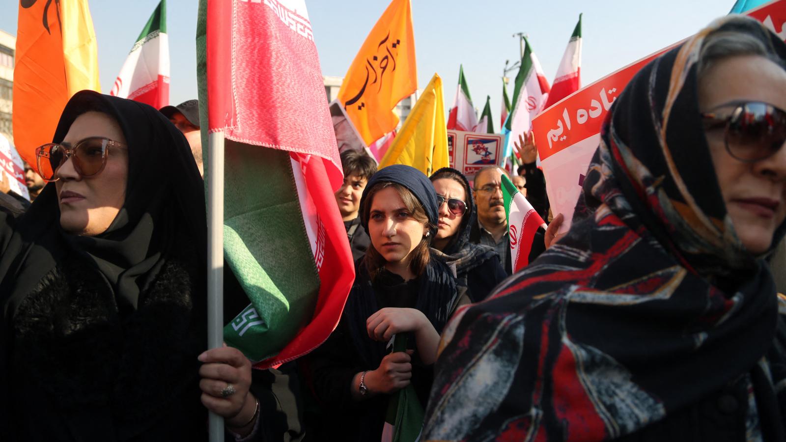 A tüntetés már hetek óta zajlik.