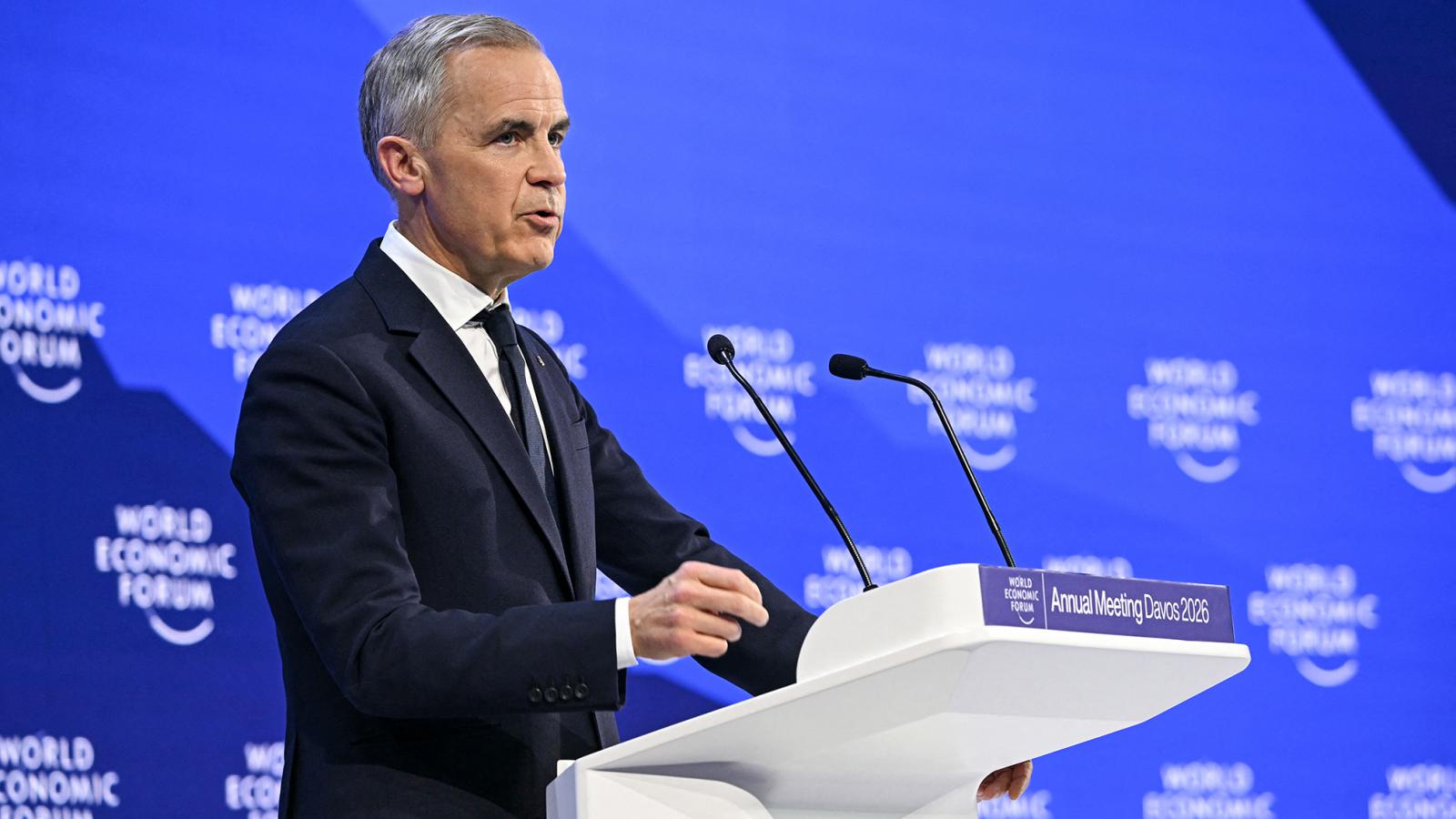 Az Egyesült Államok vezette, közös szabályokon nyugvó világrendnek vége − mondta ki Davosban Mark Carney kanadai kormányfő