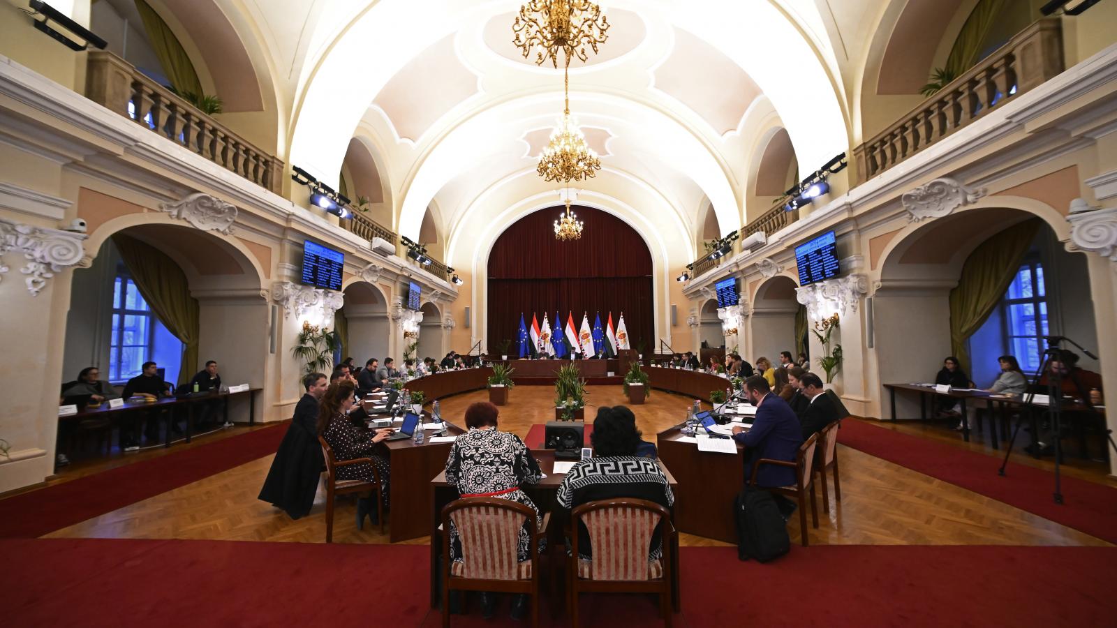 A Fővárosi Közgyűlés ülése 2026. január 28-án.