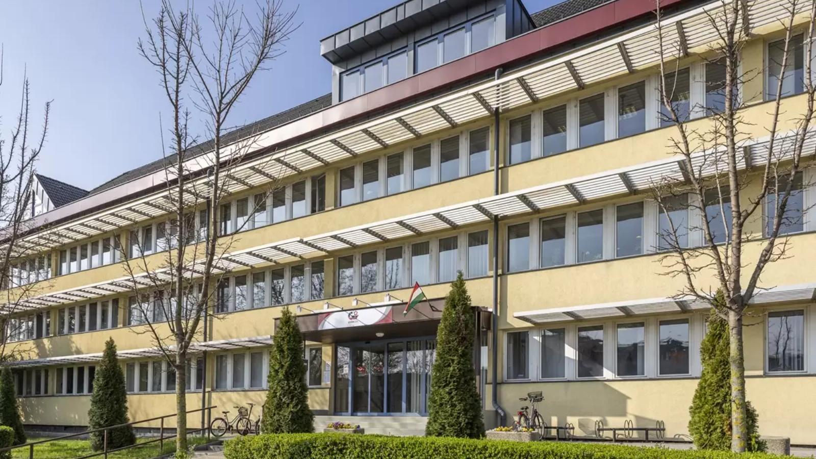 A GYŐR-SZOL Zrt. Orgona utcai épülete 