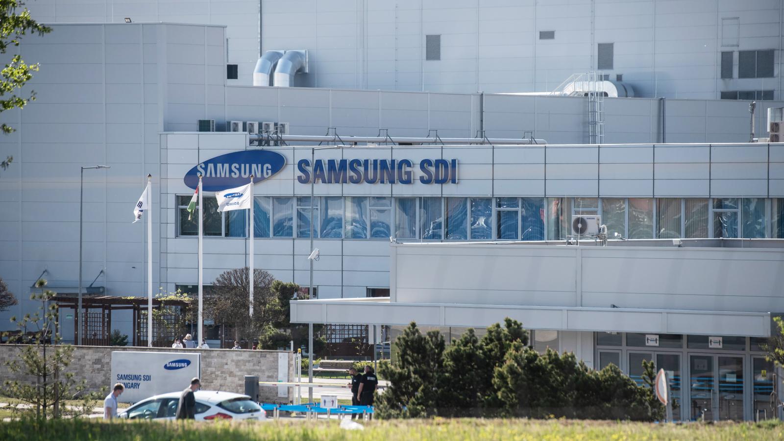 A Samsung SDI gödi üzeme