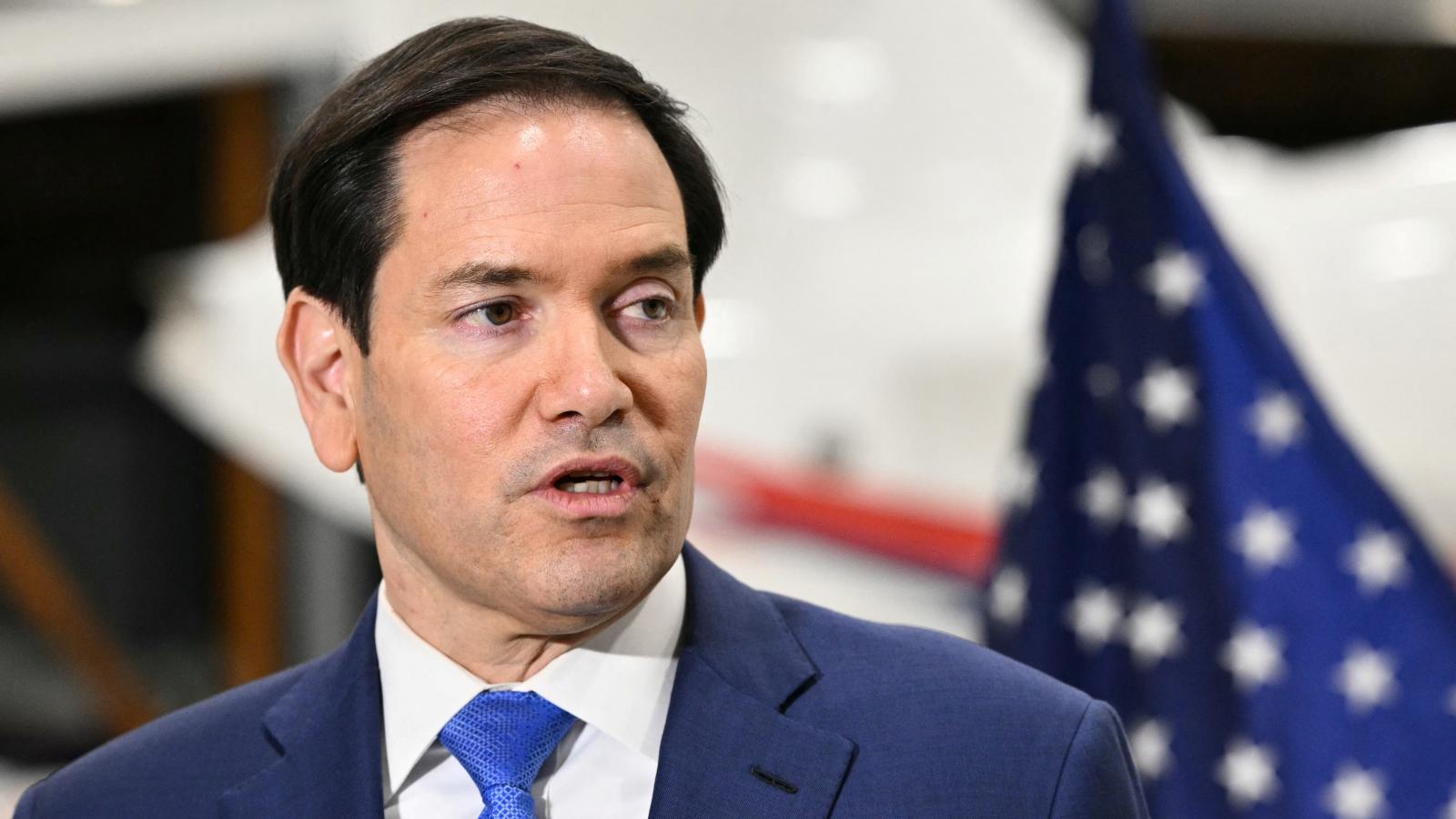 Marco Rubio amerikai külügyminiszter. 