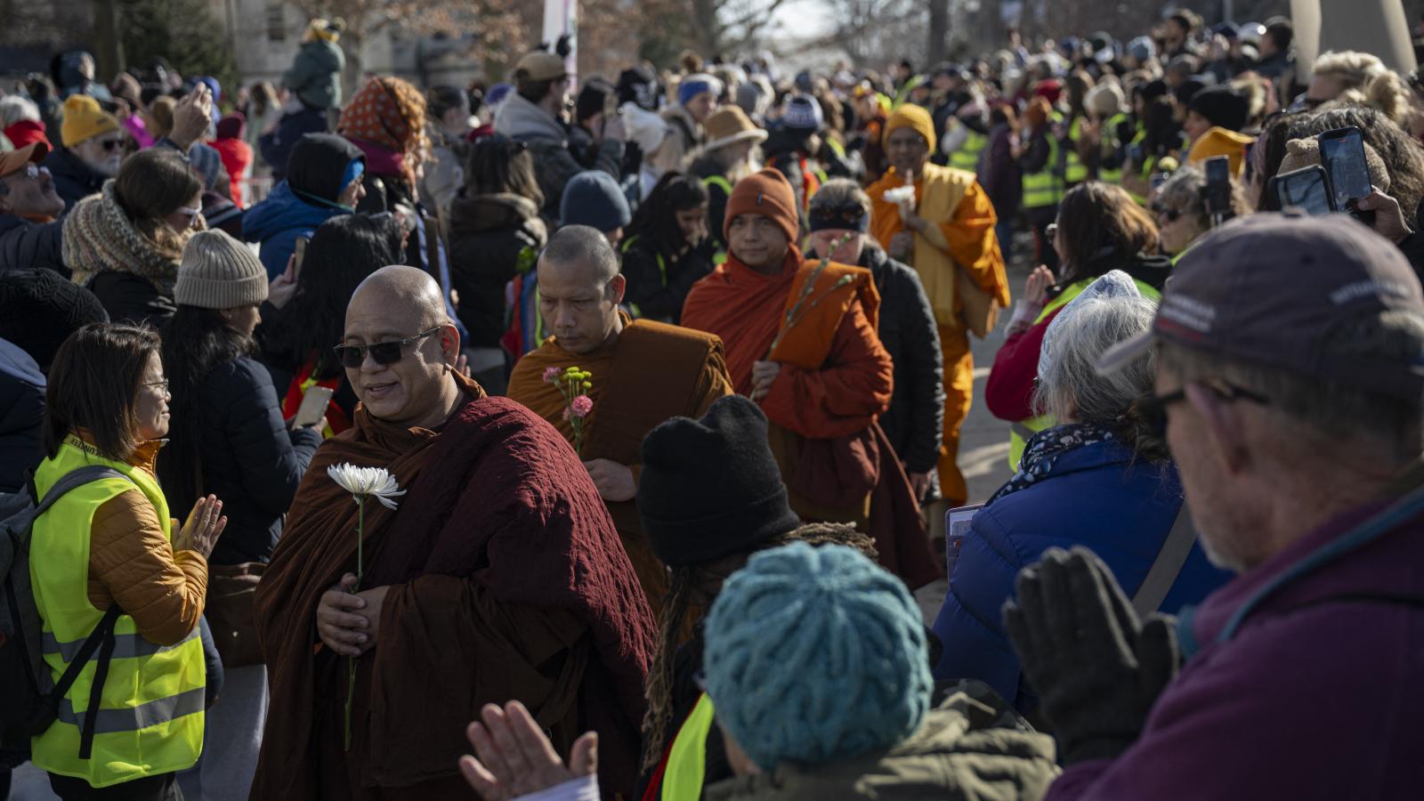 A zarándokok érkezése Washingtonba február 10-én 