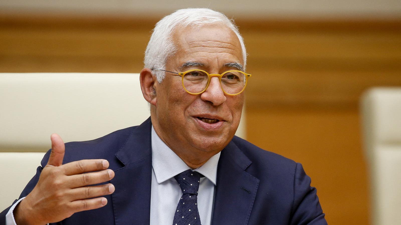 António Costa, az Európai Tanács elnöke. Az informális versenyképességi EU-csúcstól nem várhatók konkrét eredmények