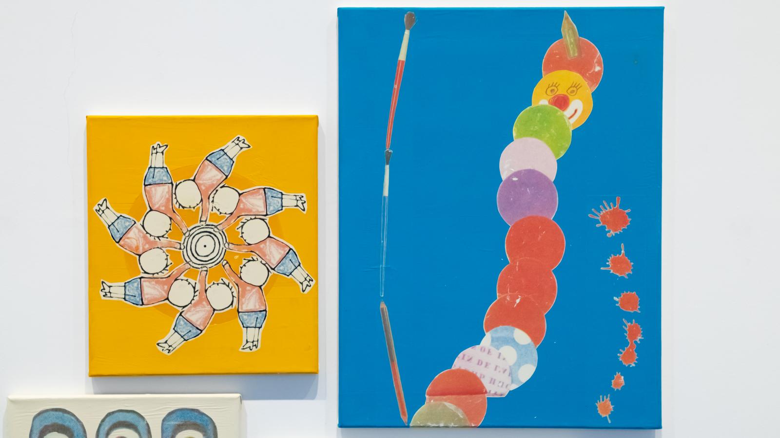 A gyermek előtt feltáruló világ látható a műveken