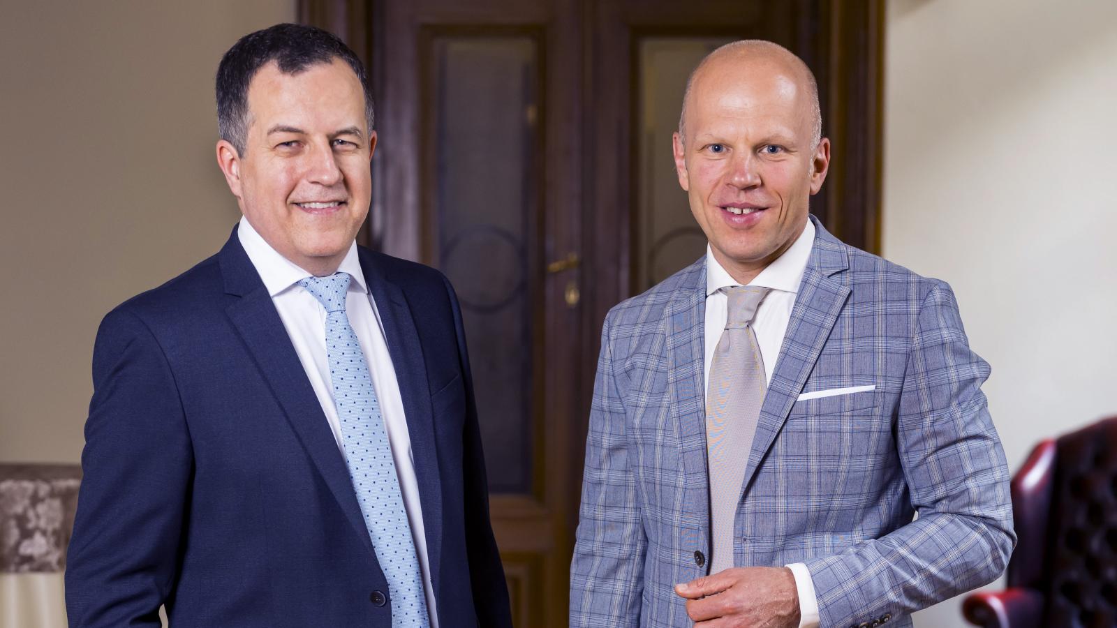 Kőrössy Zoltán és Nagy Gábor, az Eventrend Group alapító ügyvezetői