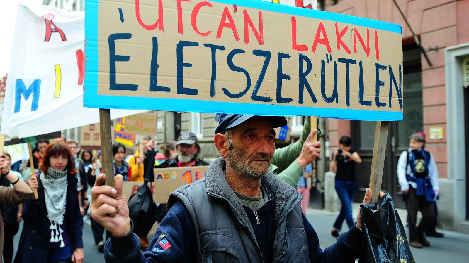 „Megvonják a segélyeket, megbírságolnak, elzárással fenyegetnek” FOTÓ: VAJDA JÓZSEF