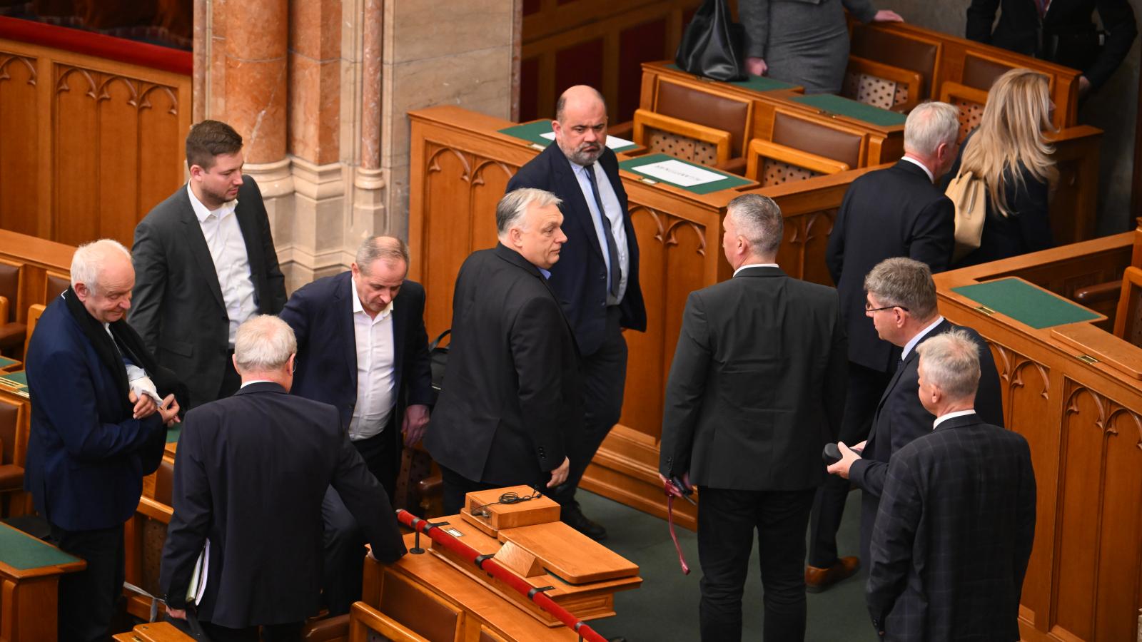 Orbán Viktor az Országgyűlés plenáris ülésén március 10-én 