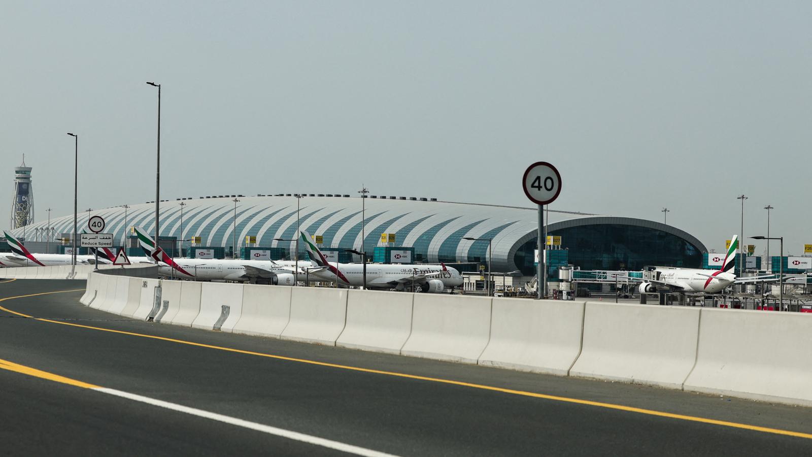 A dubaji nemzetközi repülőtér - Korábbi felvétel