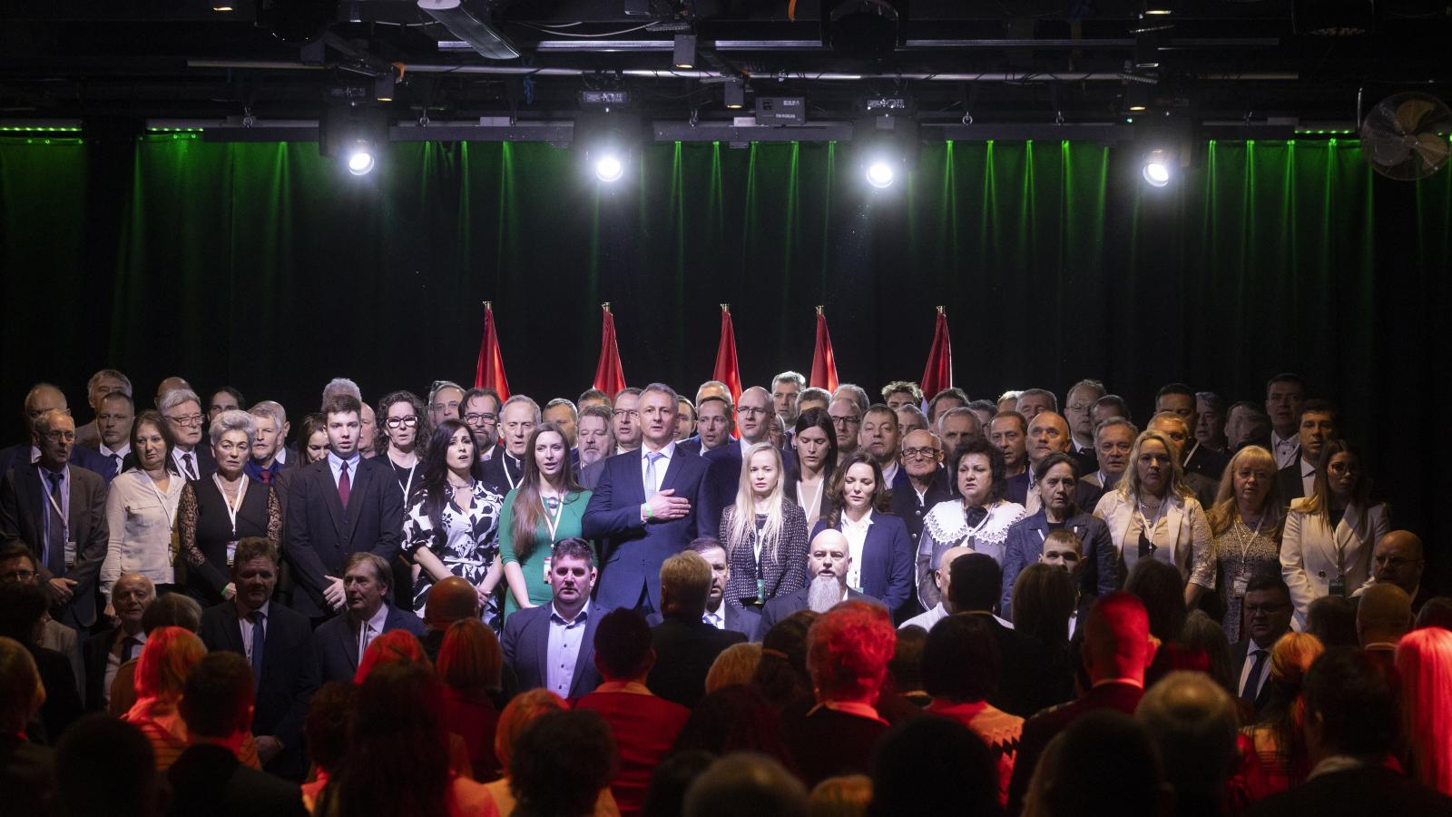  A Jobbik kampánynyitó rendezvénye 2026. február 15-én.