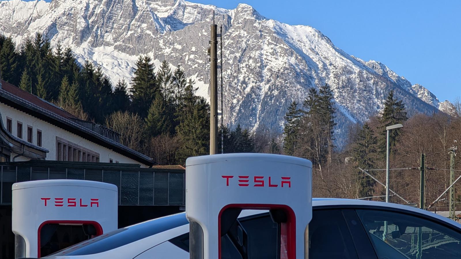 Osztrák Alpok Salzburgban 2026. február 28-án. 