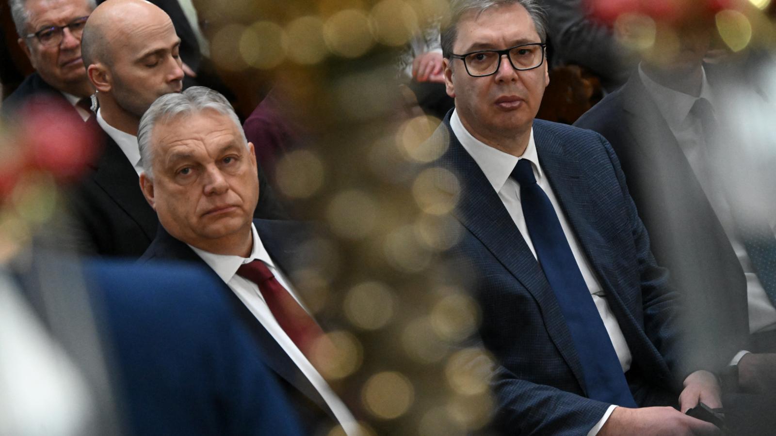 Orbán Viktor és szövetségese, Aleksandar Vučić