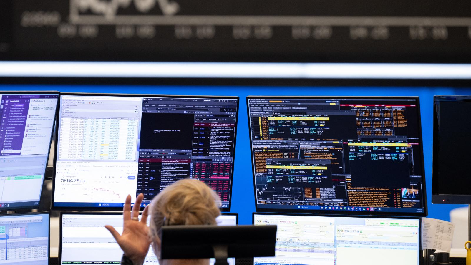 A frankfurti tőzsde április 13-án 