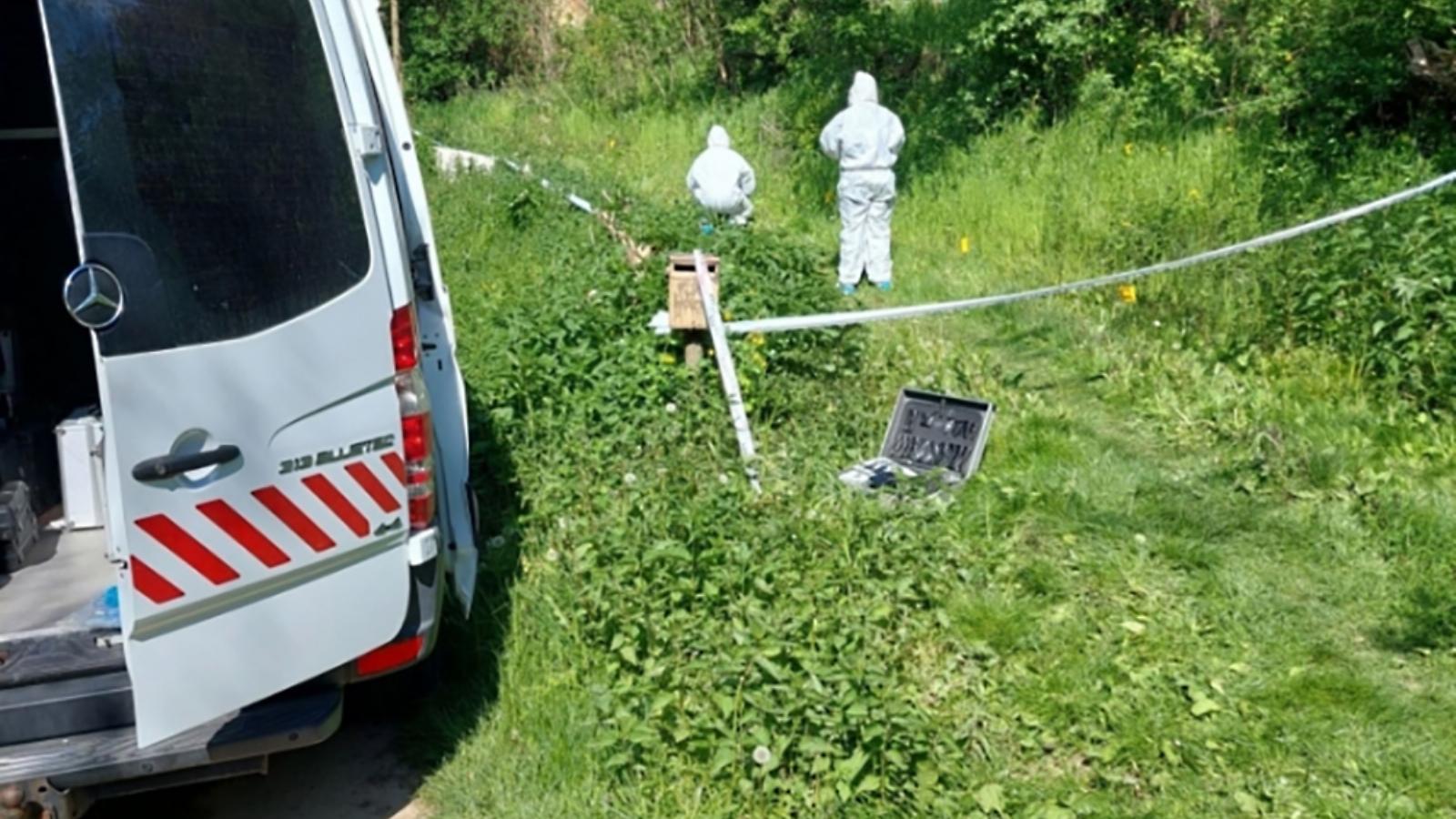 Dolgoznak a helyszínelők Döbröközön 