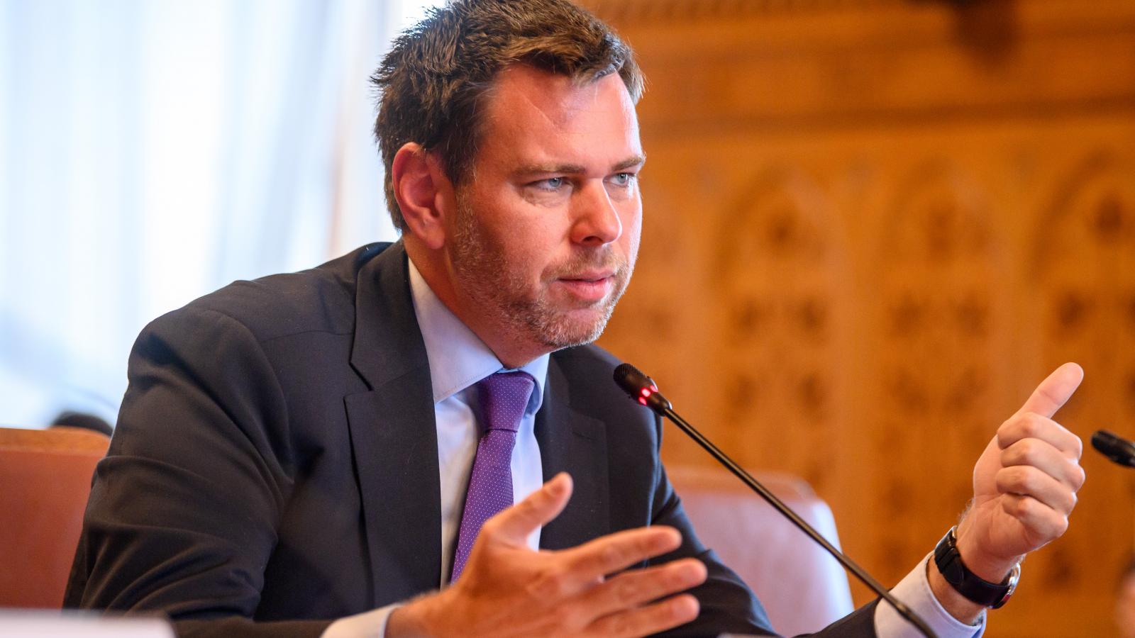 Vitézy Dávid parlamenti miniszterjelölt meghallgatásán 2026. május 11-én