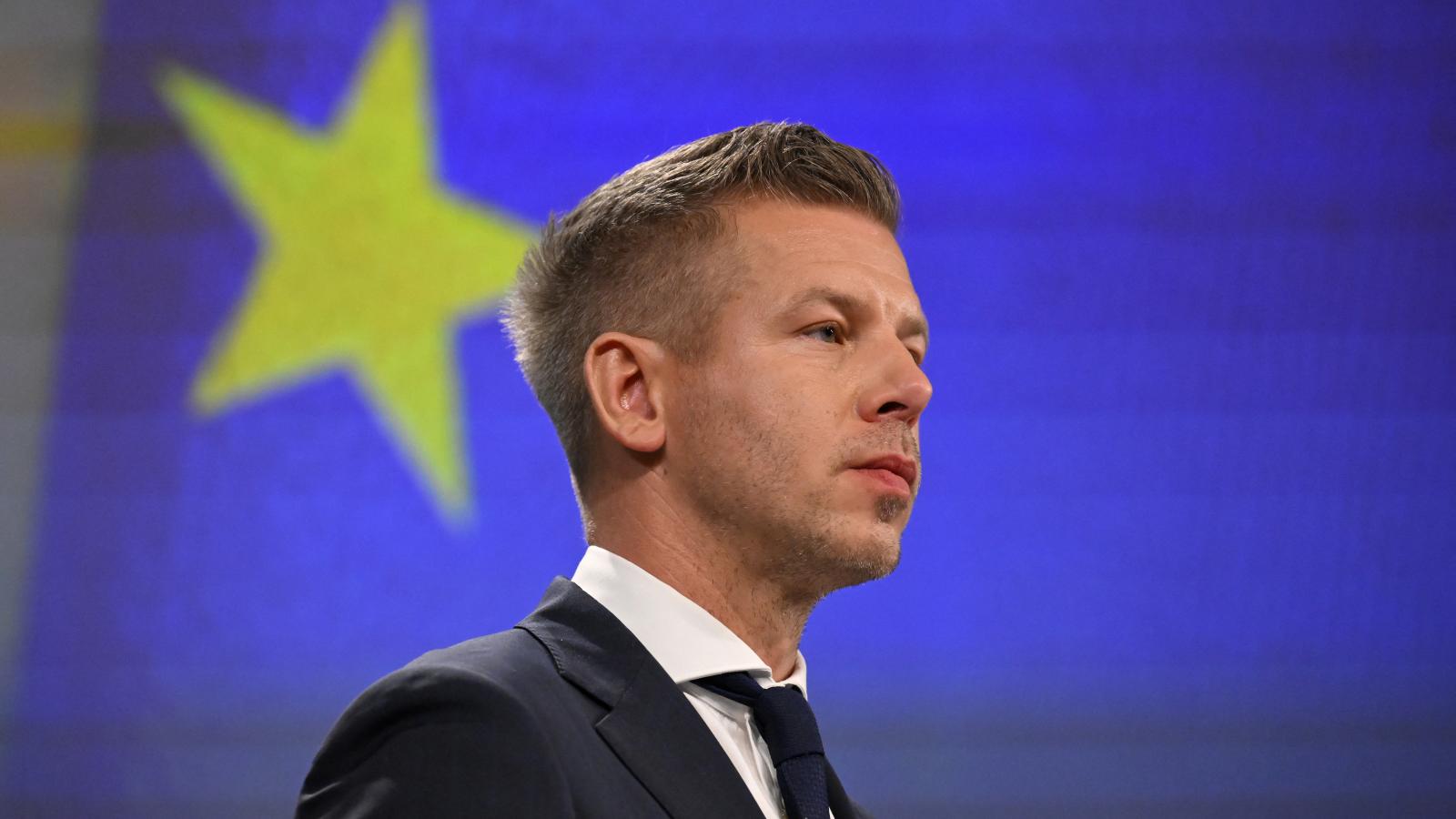 Magyar Péter Brüsszelben május 29-én