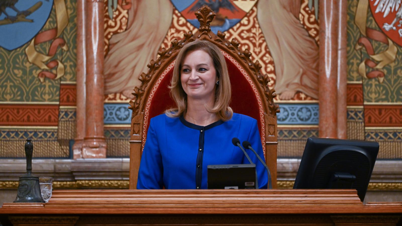 Forsthoffer Ágnes, az Országgyűlés elnöke