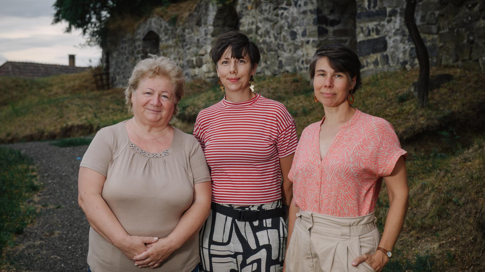 Rugáné Pongrácz Mária, Szabadkai Vera és Kiss Ida közösen dolgoznak a Szandai Energiaközösség céljaiért
