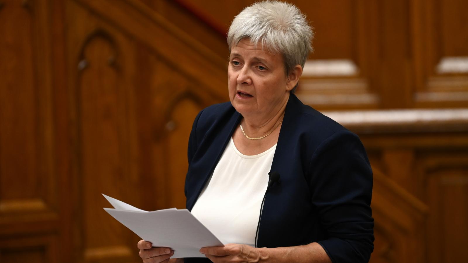 Lannert Judit oktatási és gyermekügyi miniszter