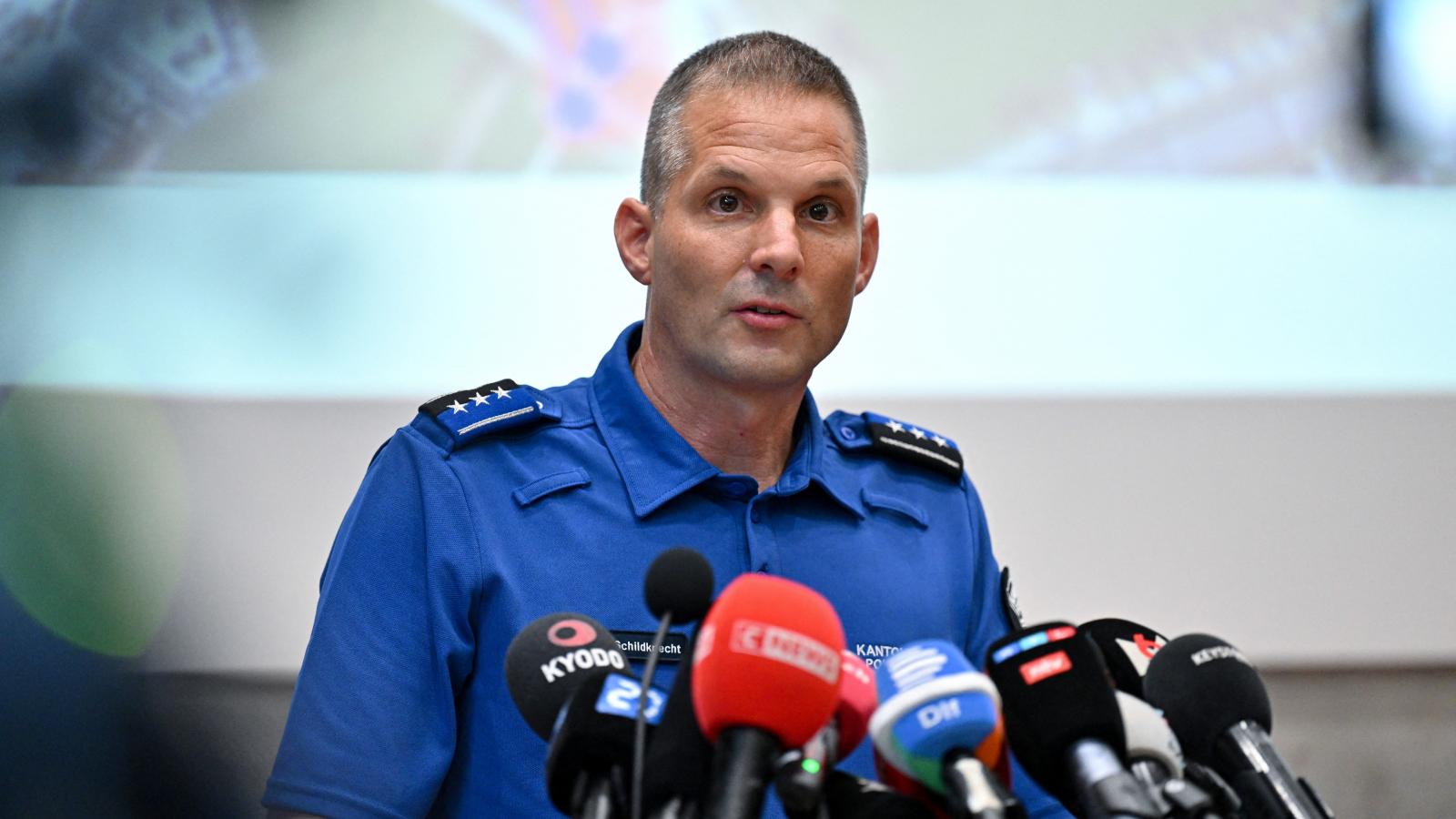  Az aargaui kanton rendőrségének vezetőke, Matthias Schildknecht számolt be az áttörésről