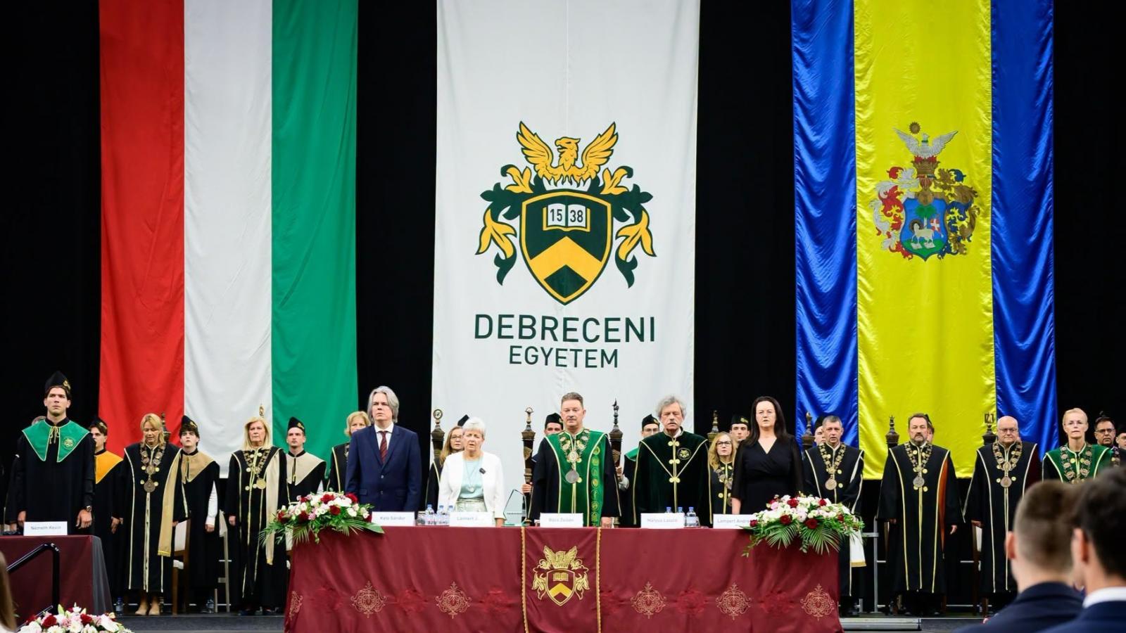 Debreceni Egyetem tanévnyitó