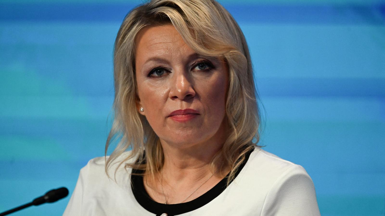 Marjia Zaharova orosz külügyi szóvivő