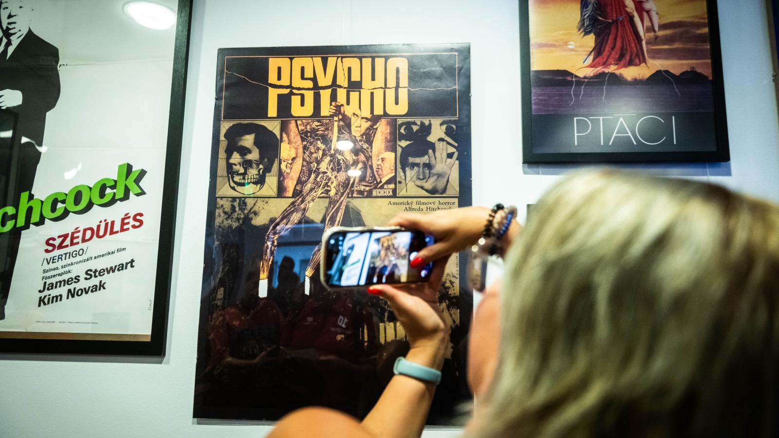  Az alkotások Tóth Levente plakátgyűjtő több mint ezerhétszáz darab plakátot számláló kollekciójából kerültek a falakra