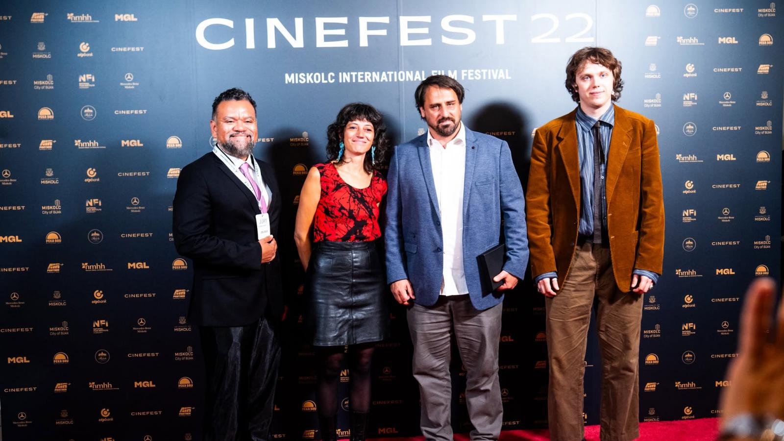 Jose Solis, Sarah Arnold, Reisz Gábor és Arsenii Aksenov