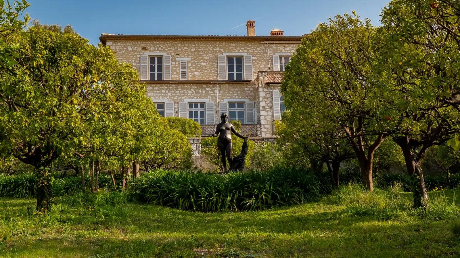 A dél-franciaországi Cagnes-sur-Merben található Renoir Múzeum épülete