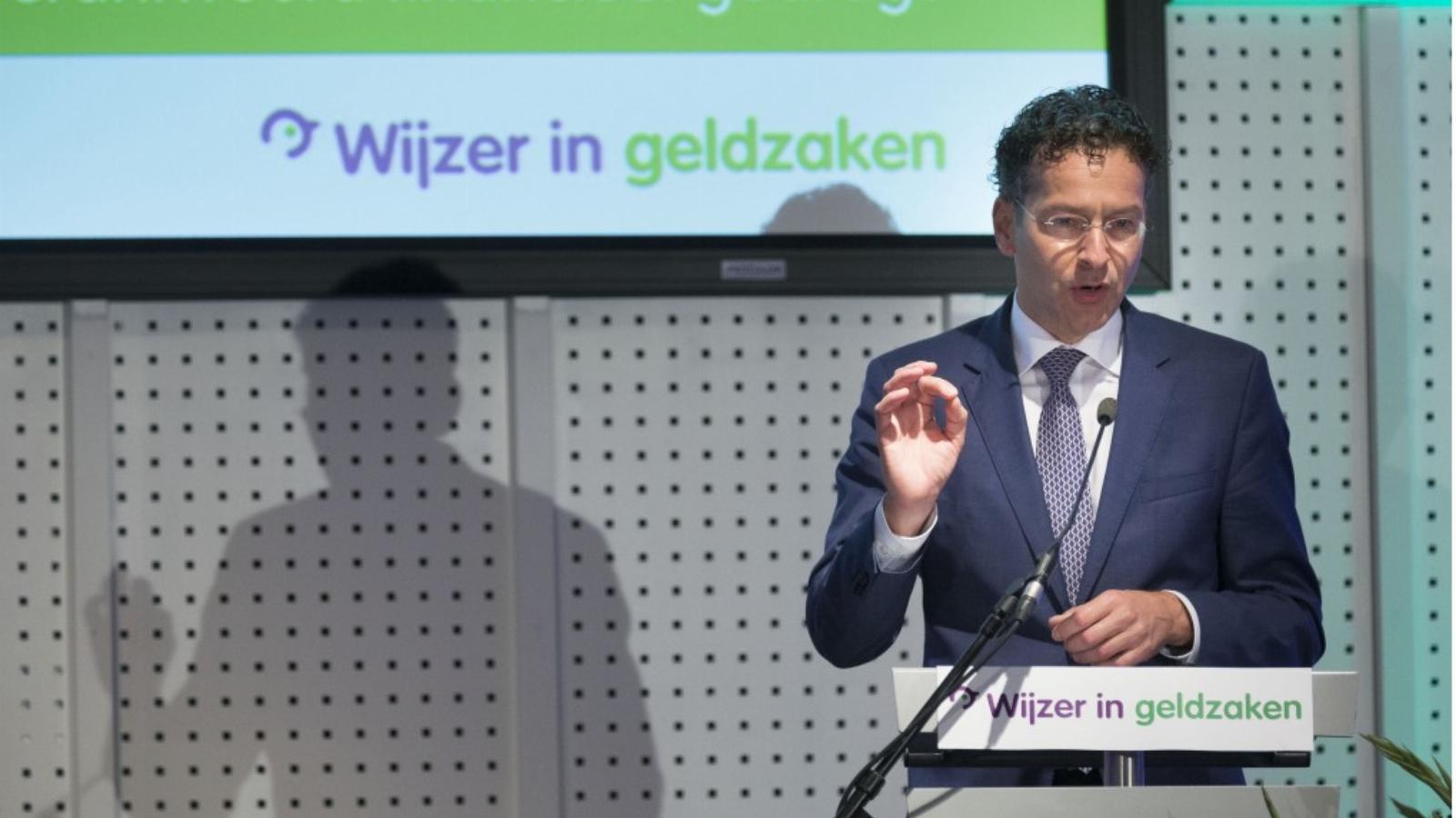 Jeroen Dijsselbloem, az Eurogroup vezetője is elégedett a megállapodással FOTÓ: EUROPRESS/GETTY IMAGES/MICHEL PORRO