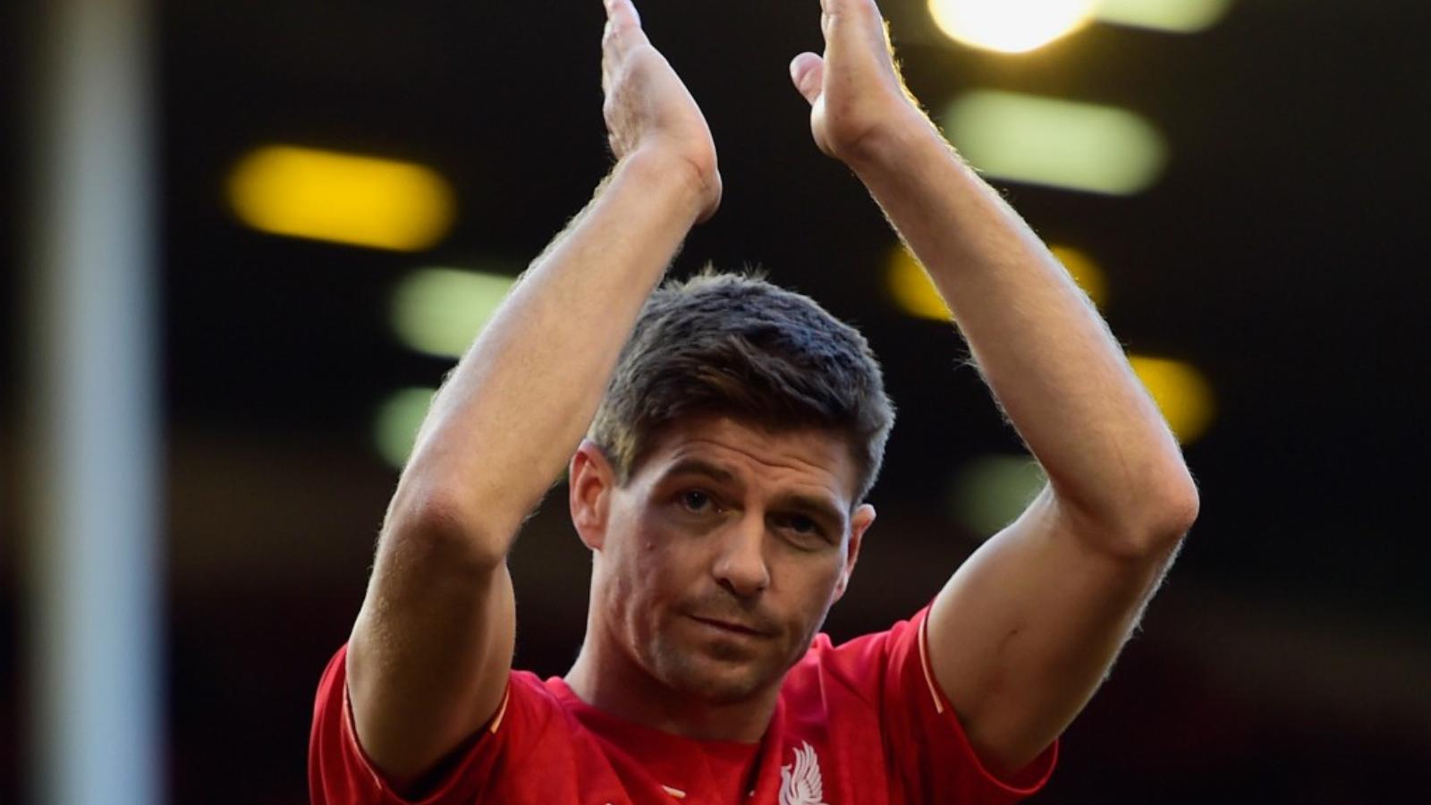 Gerrard elbúcsúzott a Liverpool szurkolóitól FOTÓ: EUROPRESS/GETTY IMAGES/STU FORSTER