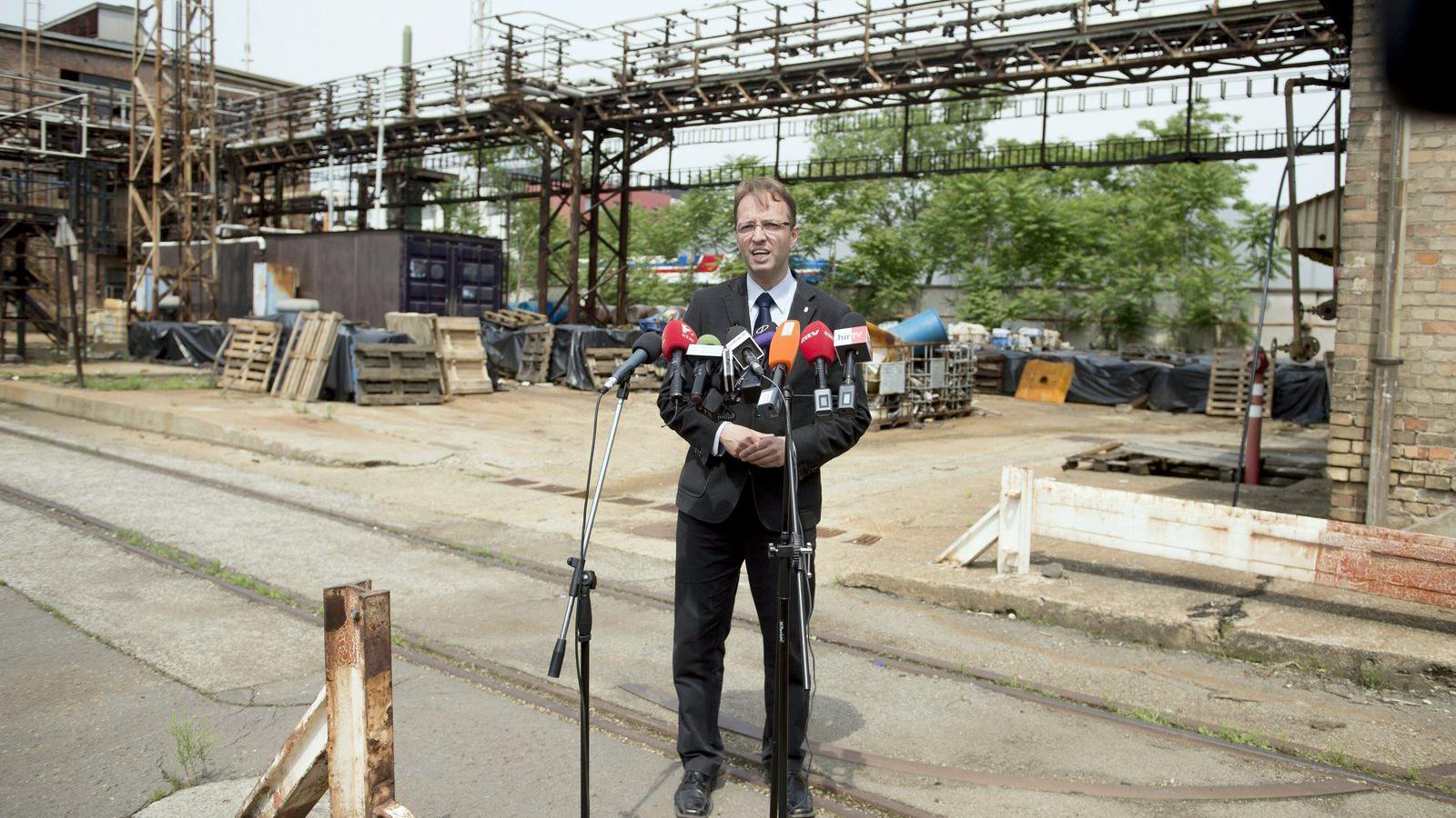  Tarnai Richárd Pest megyei kormánymegbízott. MTI Fotó: Koszticsák Szilárd