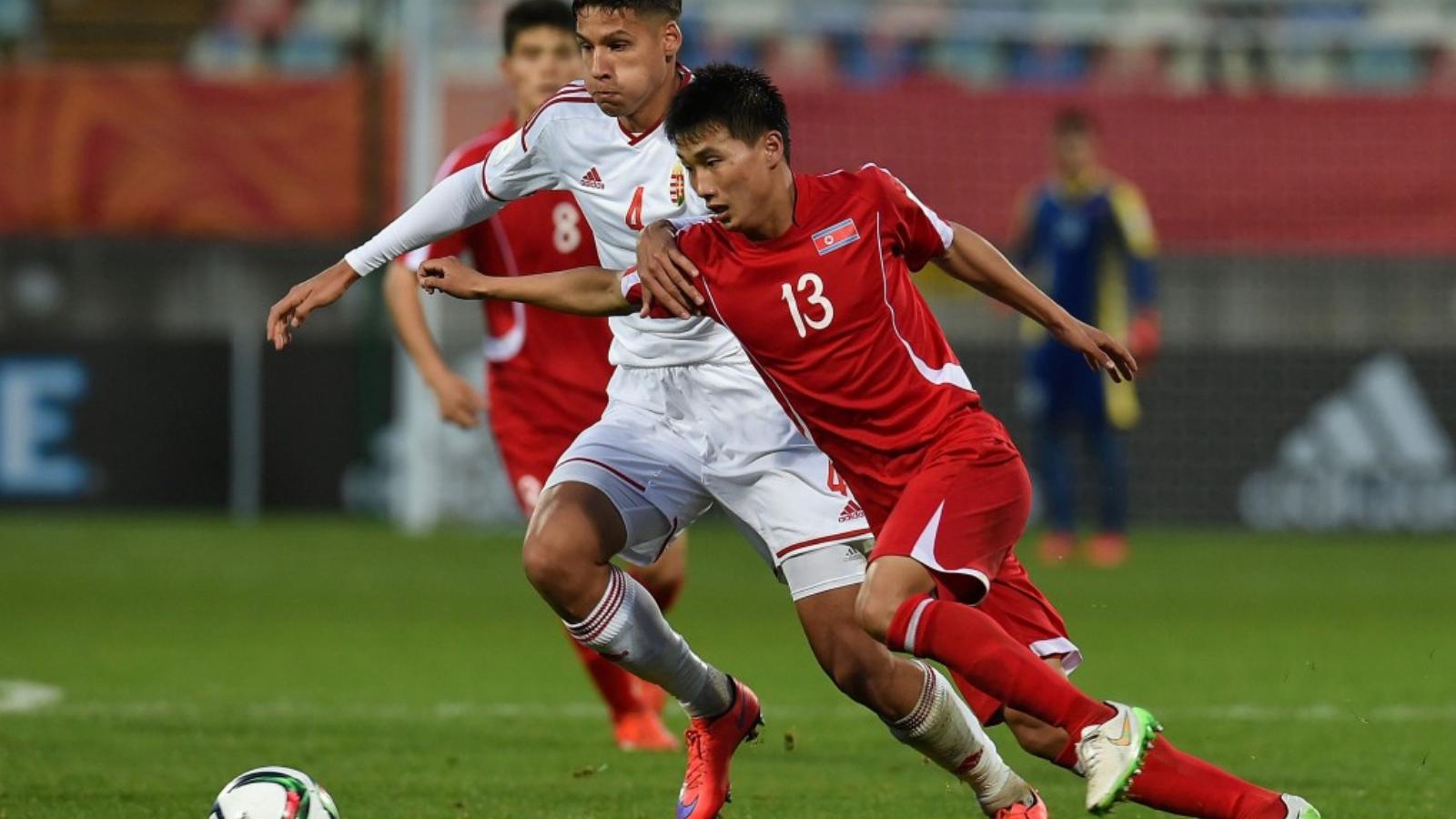 A magyarok (fehérben) átgázoltak Észak-Koreán az U20-as vb nyitófordulójában FOTÓ: EUROPRESS/GETTY IMAGES