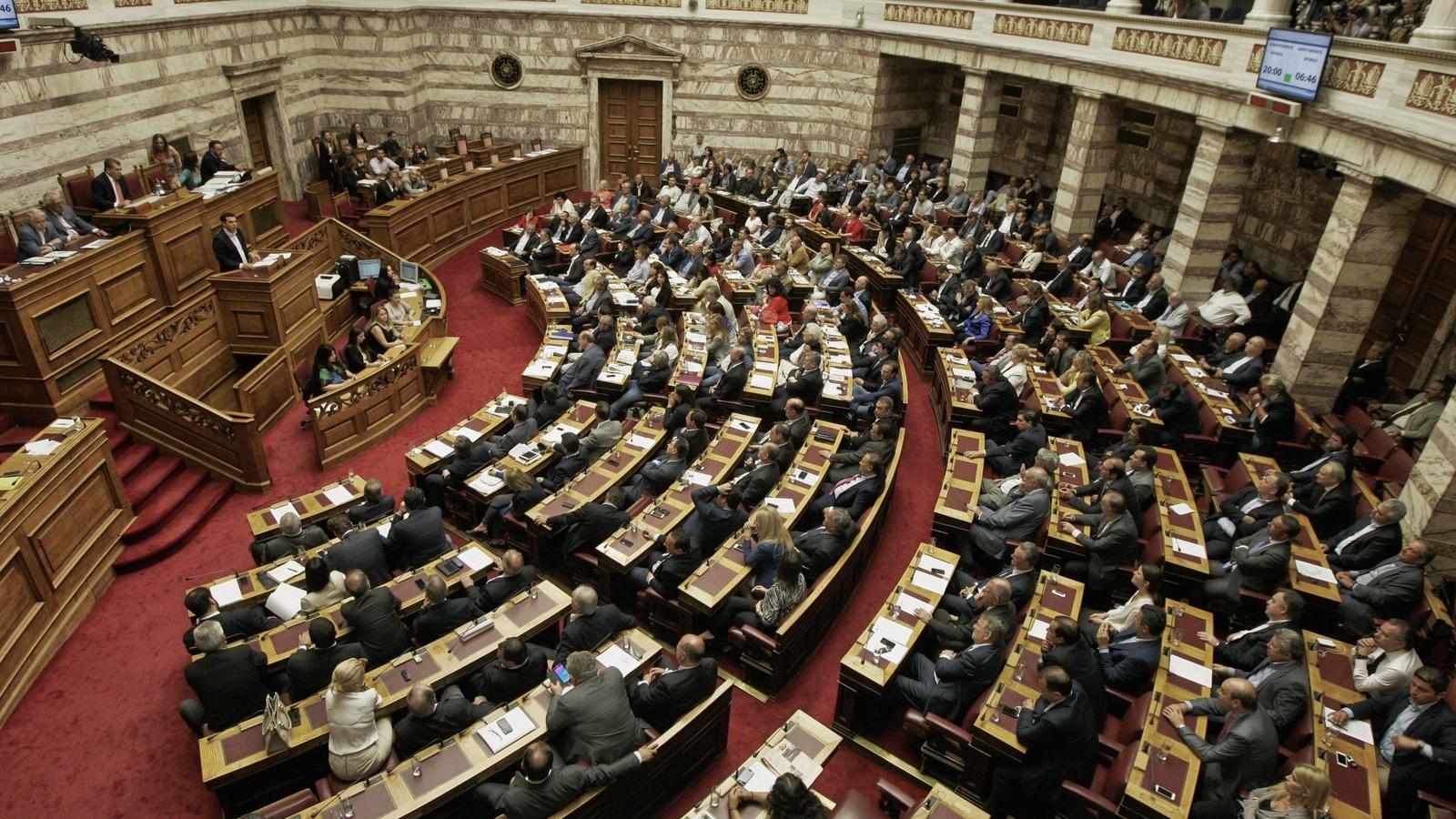 A görög  parlament. FOTÓ: Milos Bicanski/Getty Images