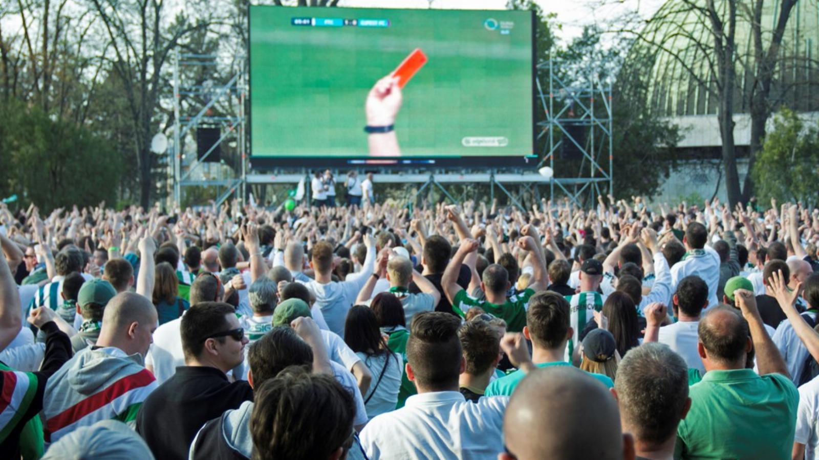 A stadionban bizonyosan nem lesznek szurkolók, ám a rendbontás ettől még bajba sodorhatja a Ferencvárost FOTÓ: MOLNÁR ÁDÁM